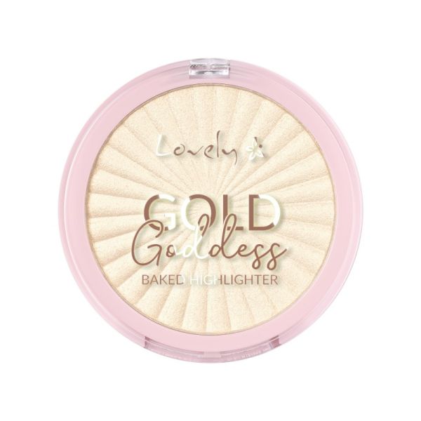 Lovely gold goddess highlighter rozświetlacz do twarzy 02 6g