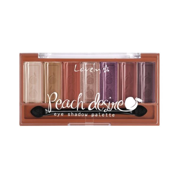 Lovely peach desire eyeshadow palette paleta cieni do powiek 6g