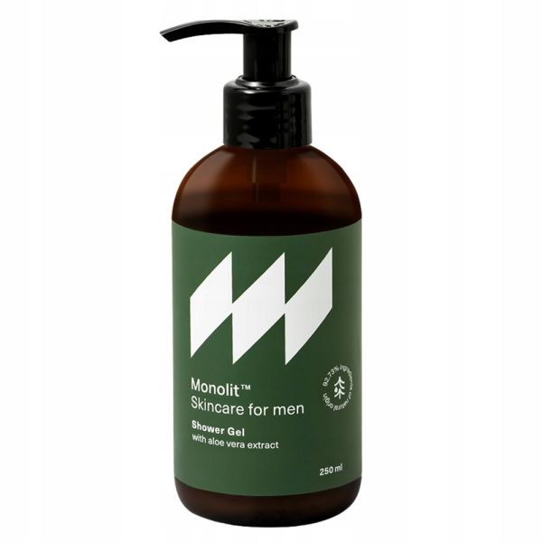 Monolit skincare for men żel pod prysznic z aloesem 250ml