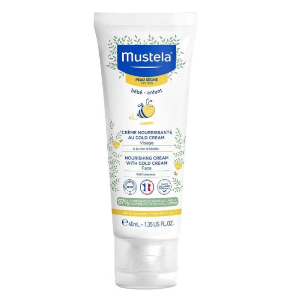 Mustela nourishing cream with cold cream nawilżający i relaksujący krem dla dzieci 40ml