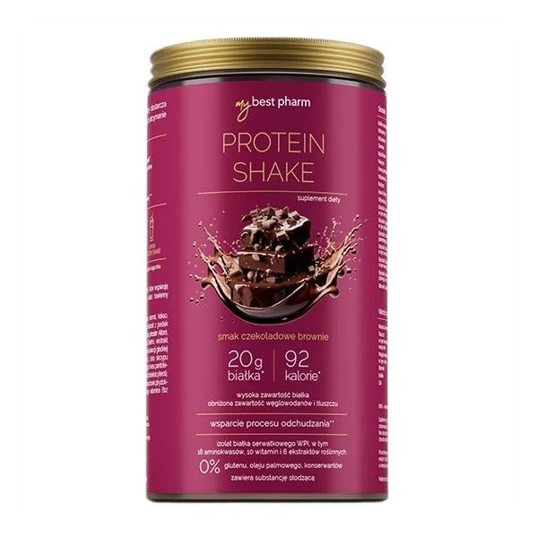 Mybestpharm proteinshake proteinowy shake czekoladowe brownie 450g