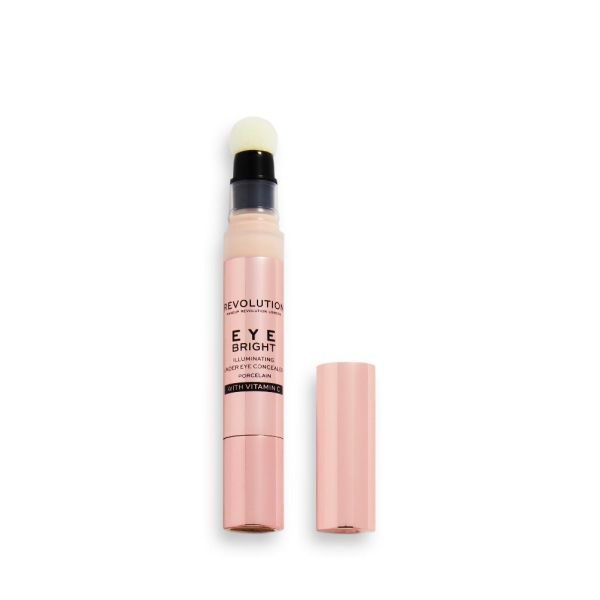 Makeup revolution eye bright illuminating under eye concealer korektor pod oczy porcelain 3ml