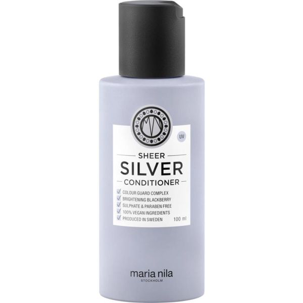 Maria nila sheer silver conditioner odżywka do włosów blond i rozjaśnianych 100ml