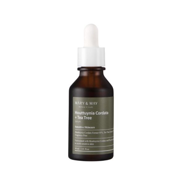 Mary&may houttuynia cordata + tea tree serum normalizujące serum do twarzy 30ml