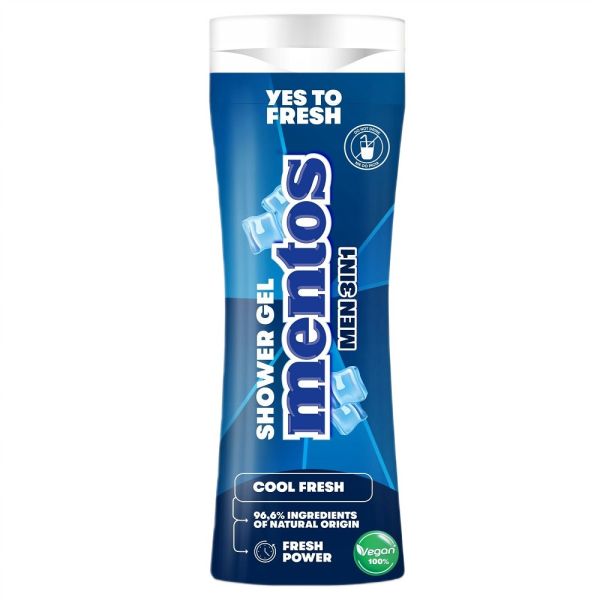 Mentos men żel pod prysznic dla mężczyzn cool fresh 300ml