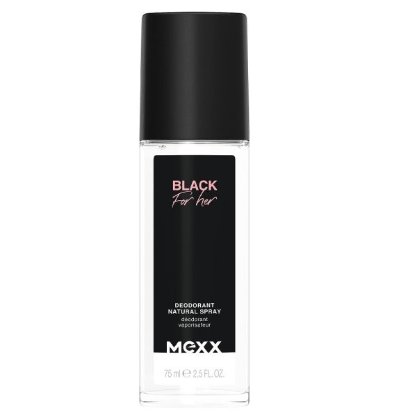 Mexx black for her dezodorant w naturalnym sprayu 75ml