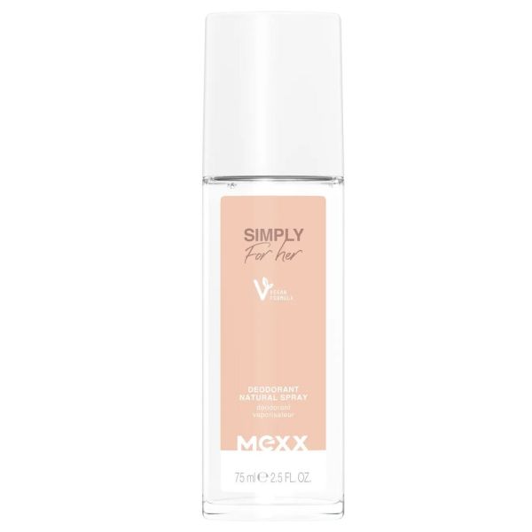 Mexx simply for her dezodorant w naturalnym sprayu 75ml