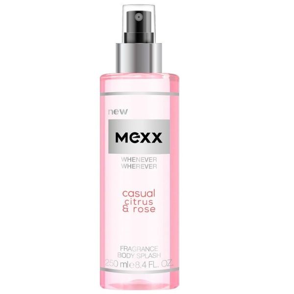 Mexx whenever wherever casual citrus & rose perfumowana mgiełka do ciała 250ml