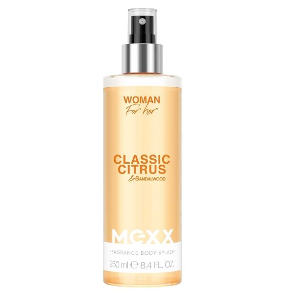 Mexx woman classic citrus & sandalwood perfumowana mgiełka do ciała 250ml