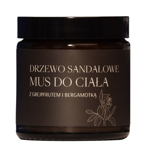 Mglife drzewo sandałowe mus do ciała grejpfrut & bergamotka 120ml