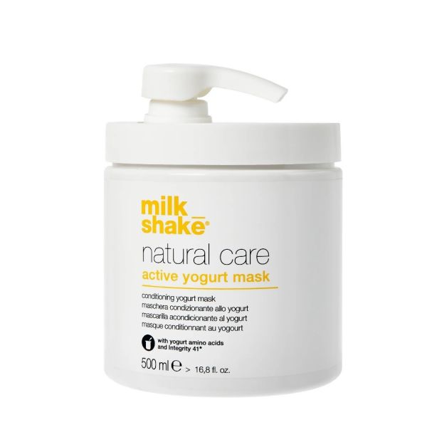 Milk shake natural care active yogurt mask jogurtowa maska regenerująca do włosów 500ml