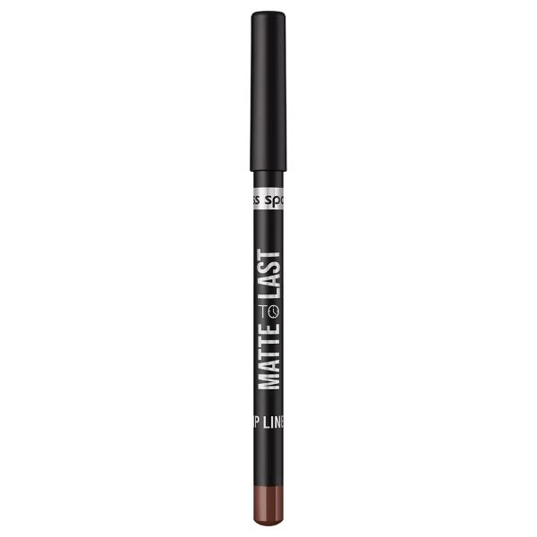 Miss sporty matte to last lip pencil kredka do ust 600 chocolate 1.2g