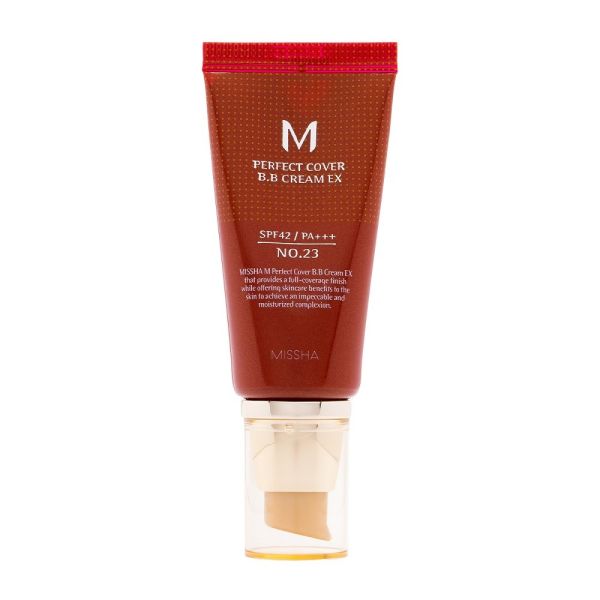 Missha m perfect cover bb cream spf42/pa+++ wielofunkcyjny krem bb no.23 natural beige 50ml