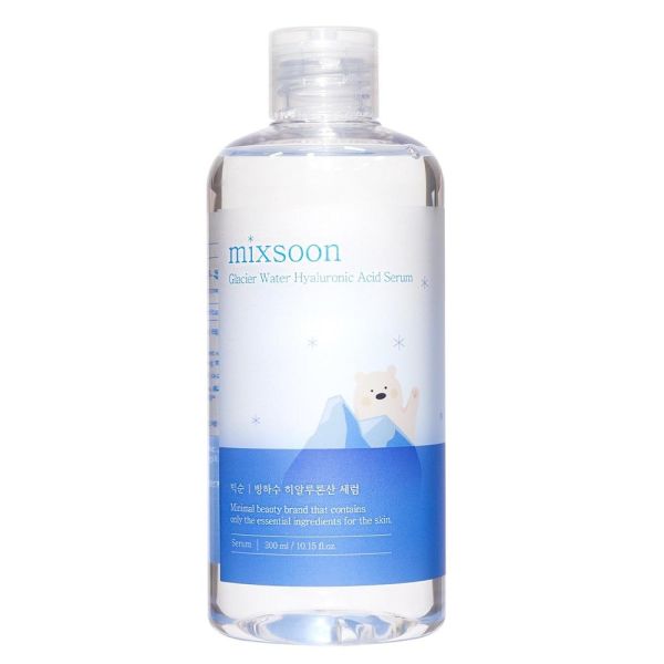 Mixsoon glacier water hyaluronic acid serum wielofunkcyjny tonik do twarzy z kwasem hialuronowym 300ml