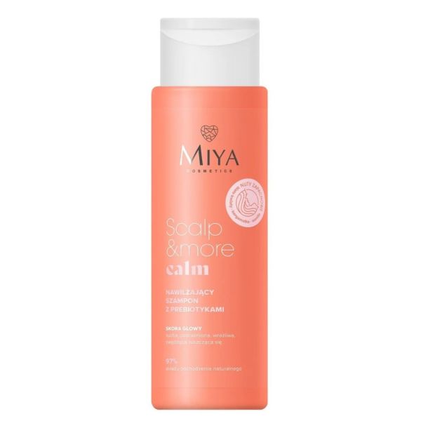 Miya cosmetics scalp & more calm nawilżający szampon z prebiotykami 300ml