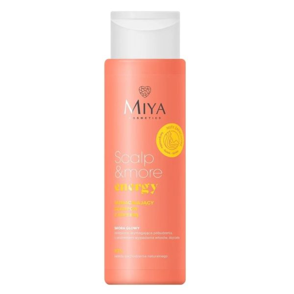 Miya cosmetics scalp & more energy wzmacniający szampon z kofeiną 300ml