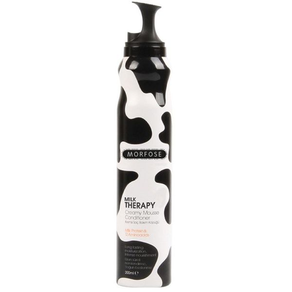 Morfose creamy mousse conditioner mleczna odżywka do włosów w piance 200ml