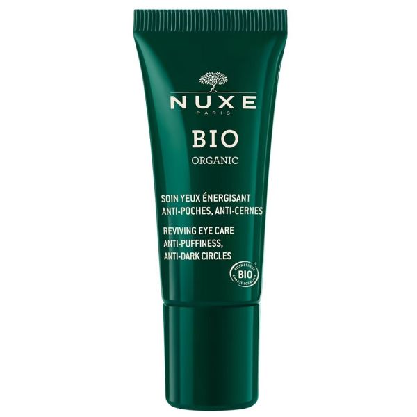 Nuxe bio organic krem pod oczy redukujący opuchliznę i cienie pod oczami 15ml