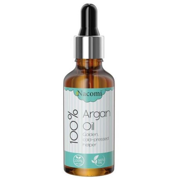 Nacomi argan oil naturalny olej arganowy z pipetą 50ml