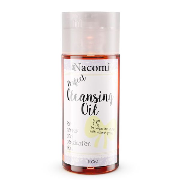 Nacomi perfect cleansing oil olejek do demakijażu metodą ocm do cery mieszanej 150ml