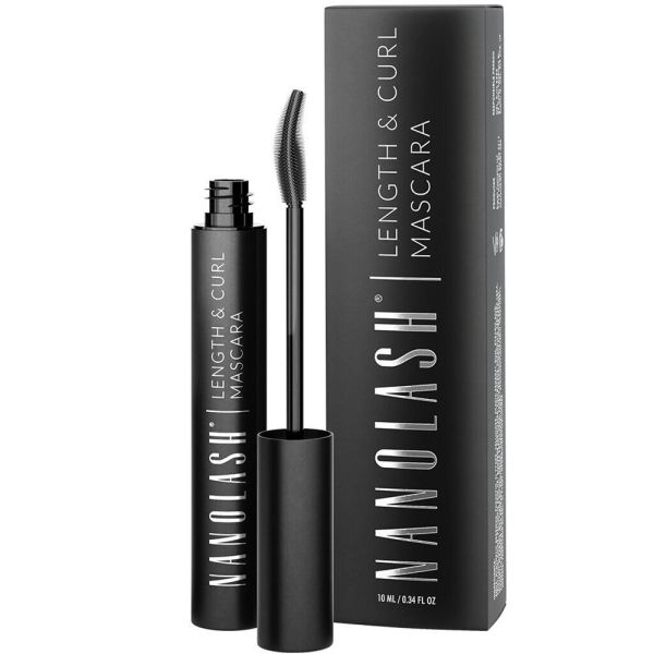 Nanolash length & curl mascara wydłużający i podkręcający tusz do rzęs 10ml