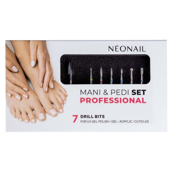 Neonail professional zestaw frezów 7szt.