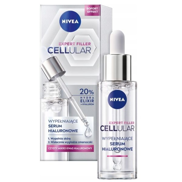 Nivea cellular expert filler hialuronowe serum wypełniające 30ml