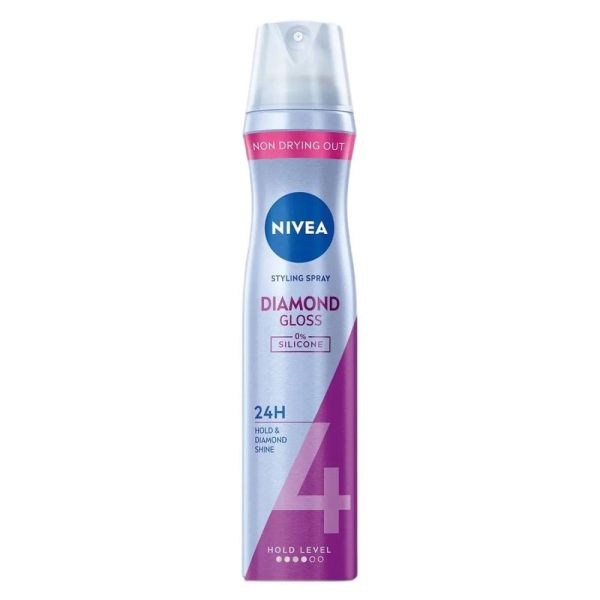 Nivea diamond gloss lakier do włosów 250ml