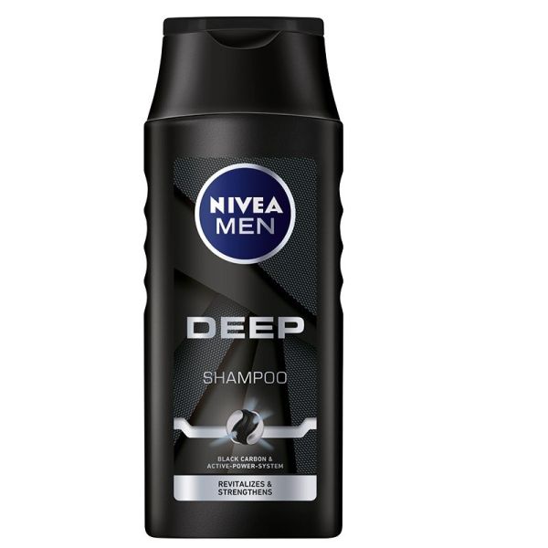 Nivea men deep rewitalizujący szampon do włosów 400ml