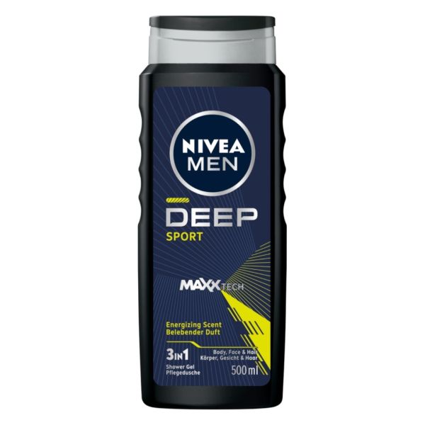 Nivea men deep sport żel pod prysznic 500ml