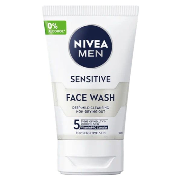 Nivea men sensitive żel do mycia twarzy 100ml