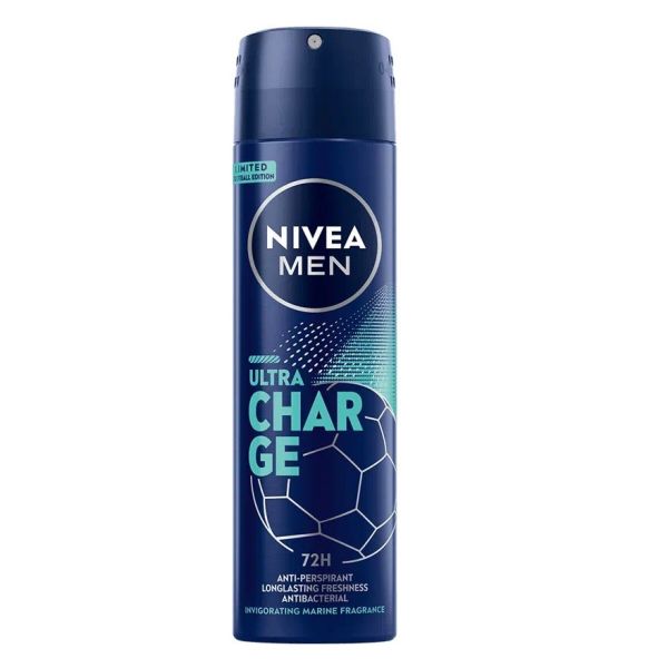 Nivea men ultra charge antyperspirant spray 150ml