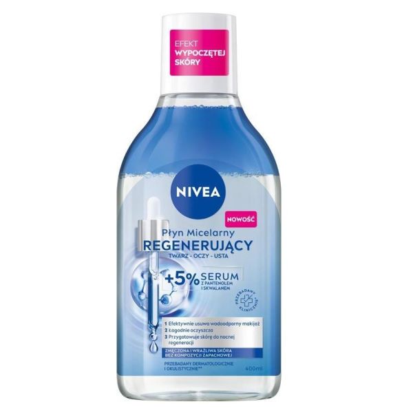 Nivea regenerujący płyn micelarny z 5% serum 400ml