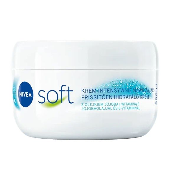 Nivea soft krem intensywnie nawilżający 500ml