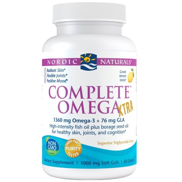 Nordic naturals complete omega xtra suplement diety 60 kapsułek