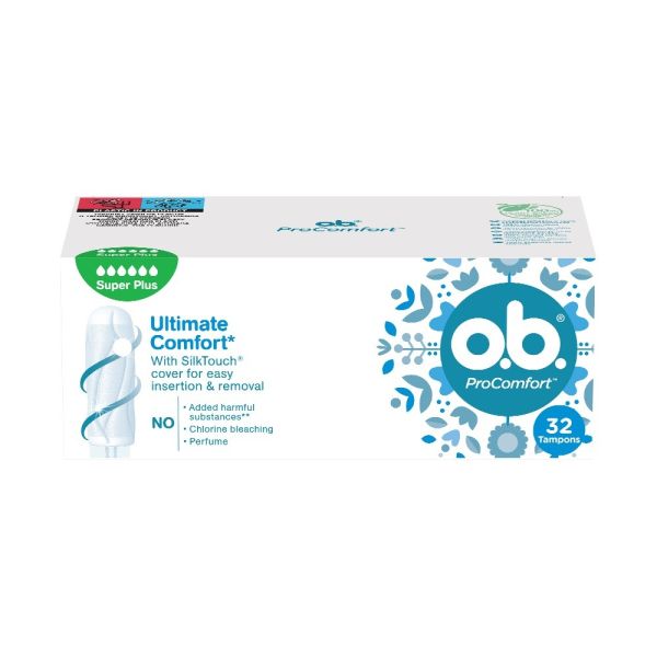 O.b. procomfort super plus tampony 32szt.