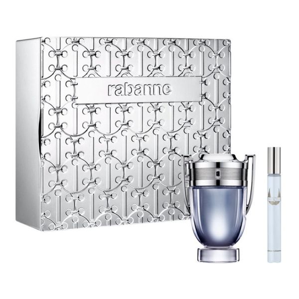 Paco rabanne invictus zestaw woda toaletowa spray 100ml + woda toaletowa spray 10ml