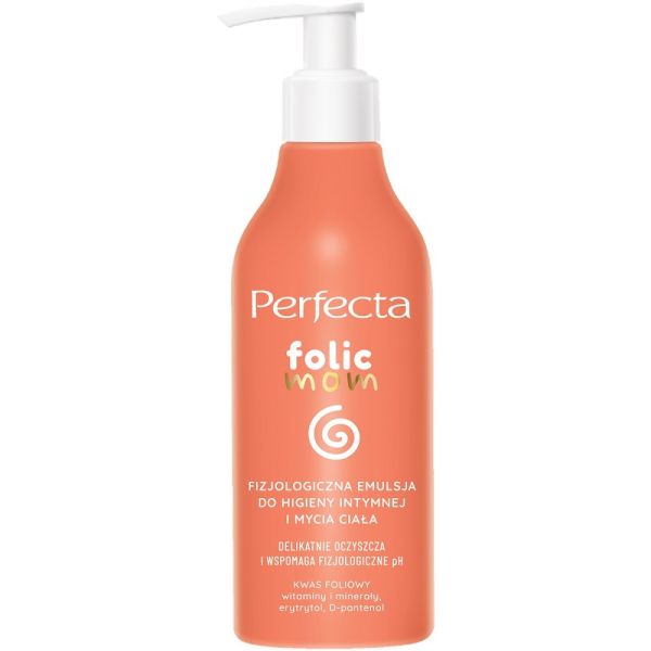 Perfecta folic mom fizjologiczna emulsja do higieny intymnej i mycia ciała 200ml