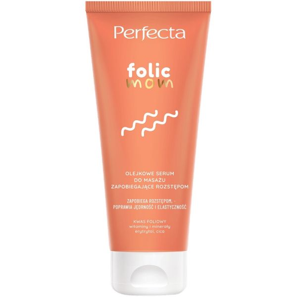 Perfecta folic mom olejkowe serum do masażu zapobiegające rozstępom 200ml