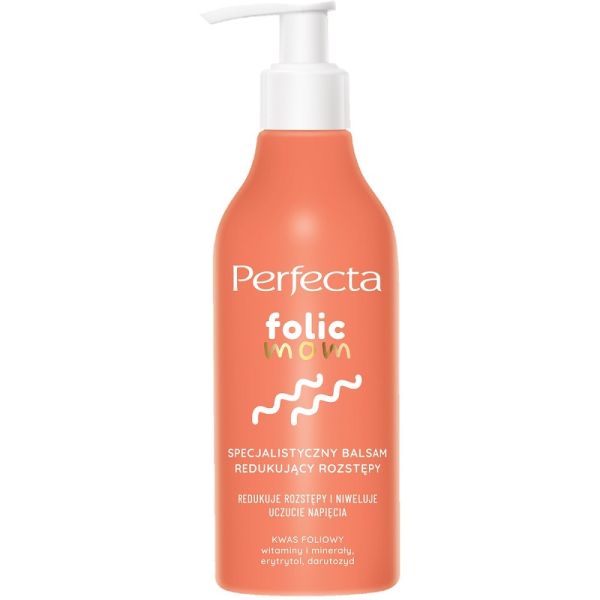 Perfecta folic mom specjalistyczny balsam redukujący rozstępy 200ml