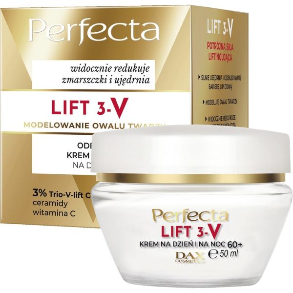 Perfecta lift 3-v odbudowujący krem liftingujący na dzień i na noc 60+ 50ml