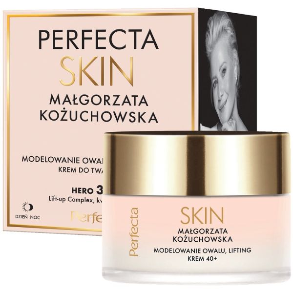 Perfecta skin małgorzata kożuchowska modelująco-liftingujący krem na dzień i na noc 40+ 50ml