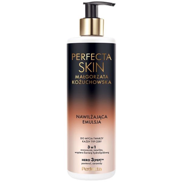 Perfecta skin małgorzata kożuchowska nawilżająca emulsja do mycia twarzy 3w1 300ml