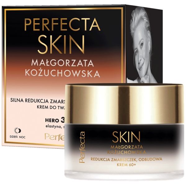 Perfecta skin małgorzata kożuchowska przeciwzmarszczkowy krem na dzień i na noc 60+ 50ml