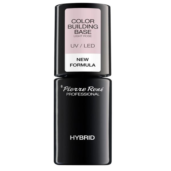 Pierre rene color building base kolorowa baza budująca 01 light rose 6ml