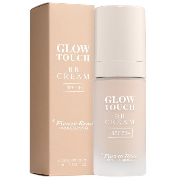 Pierre rene glow touch bb cream rozświetlający krem bb spf50 00 porcelain 30ml