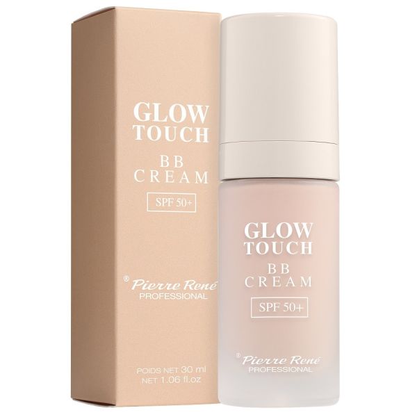 Pierre rene glow touch bb cream rozświetlający krem bb spf50 01 light 30ml