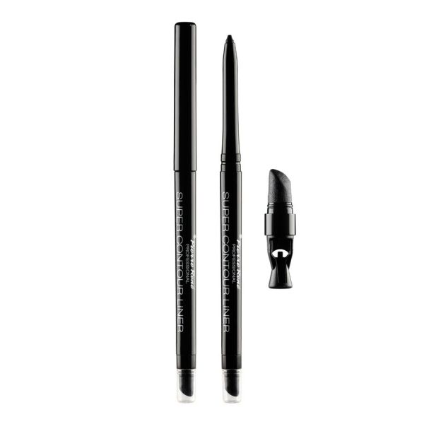 Pierre rene super contour liner wodoodporna kredka do oczu black 0.35g