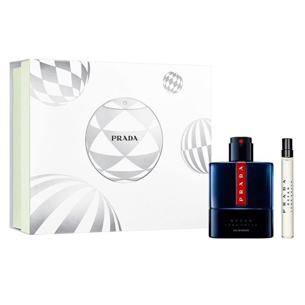 Prada luna rossa ocean zestaw woda perfumowana spray 100ml + woda perfumowana spray 10ml