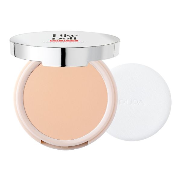 Pupa milano like a doll nude skin compact powder spf15 puder matujący 004 warm beige 10g